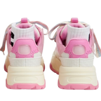 SoftSlipsy Pink Platform Sneakers – Women Chunky Sneakers