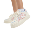 SoftSlipsy Pink Cat Platform Sneakers – Cute Chunky Sneakers Women