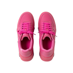 SoftSlipsy Pink Star Platform Sneakers Chunky Y2K Streetwear Trainers Women Fashion Shoes