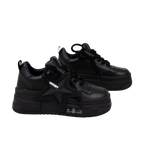SoftSlipsy Black Star Platform Sneakers Chunky Streetwear Y2K Trainers Women Casual Shoes