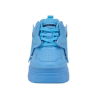SoftSlipsy Sky Blue Star Platform Sneakers – Chunky Y2K Height Boost Shoes