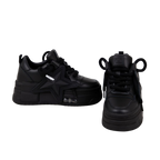 SoftSlipsy Black Star Platform Sneakers Chunky Streetwear Y2K Trainers Women Casual Shoes