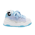 SoftSlipsy Blue Platform Sneakers – Women Chunky Sneakers