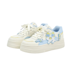 SoftSlipsy Blue Cat Platform Sneakers – Cute Chunky Sneakers Women