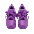 SoftSlipsy Purple Star Platform Sneakers Chunky Y2K Streetwear Trainers Women Fashion Shoes