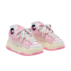 SoftSlipsy Pink Platform Sneakers – Women Chunky Sneakers