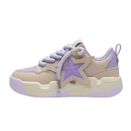 SoftSlipsy Star Platform Sneakers – Pastel Chunky Y2K Shoes, Cute Height Boost Sneakers