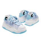 SoftSlipsy Blue Platform Sneakers – Women Chunky Sneakers