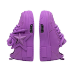 SoftSlipsy Purple Star Platform Sneakers Chunky Y2K Streetwear Trainers Women Fashion Shoes