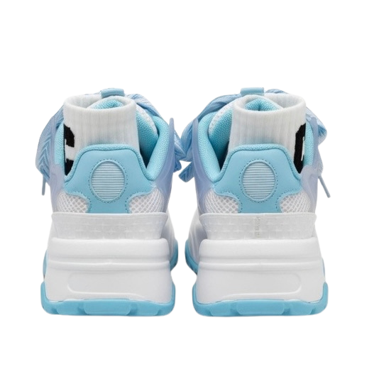 SoftSlipsy Blue Platform Sneakers – Women Chunky Sneakers