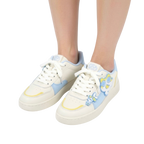 SoftSlipsy Blue Cat Platform Sneakers – Cute Chunky Sneakers Women