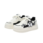 SoftSlipsy Black Platform Sneakers – Women Chunky Sneakers