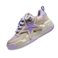 SoftSlipsy Star Platform Sneakers – Pastel Chunky Y2K Shoes, Cute Height Boost Sneakers