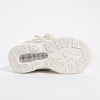 SoftSlipsy Star Platform Sneakers – White Chunky Y2K Streetwear Shoes – Height Boost Casual Trainers