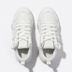 SoftSlipsy White Star Platform Sneakers – Chunky Y2K Streetwear Shoes – Height Boost Trainers