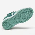 SoftSlipsy Mint Green Star Sneakers – Chunky Y2K Streetwear Trainers – Platform Casual Shoes