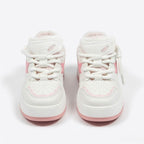 SoftSlipsy Pink Star Platform Sneakers – Cute Pastel Chunky Y2K Streetwear Trainers