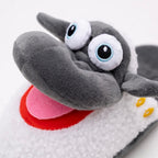 Cute Sheep Crocodile Cow Animal Slippers – Soft Cozy Indoor House Shoes | Funny Cartoon Plush Slippers