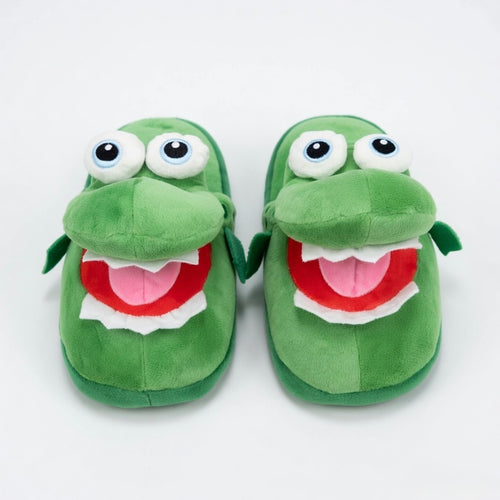 Cute Animal Slippers Sheep Crocodile Cow – Soft Plush Cozy Indoor House Shoes | Funny Cartoon Slippers