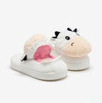 Cute Sheep Crocodile Cow Animal Slippers – Soft Cozy Indoor House Shoes | Funny Cartoon Plush Slippers