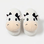 Cute Sheep Crocodile Cow Animal Slippers – Soft Cozy Indoor House Shoes | Funny Cartoon Plush Slippers