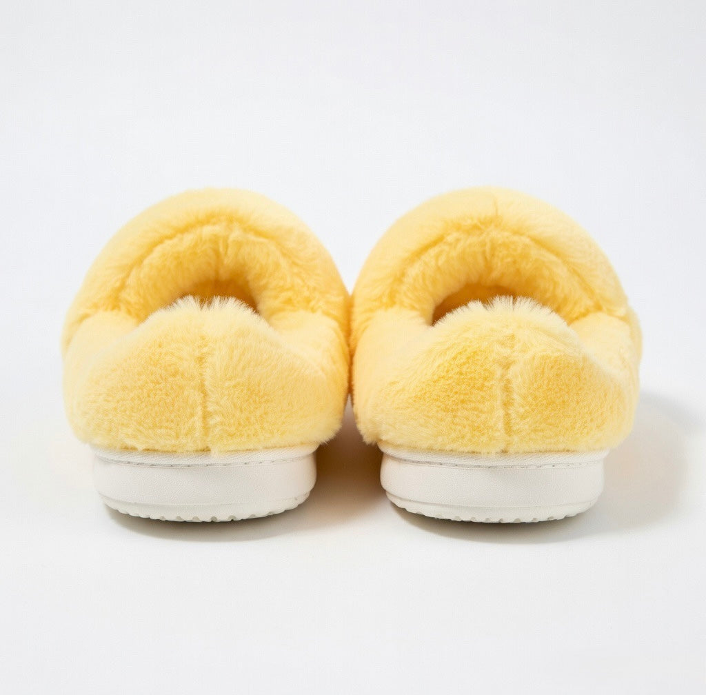 Cute Duck Plush Slippers Soft Animal Slippers Warm Cozy Indoor House Shoes Fluffy Winter Slippers