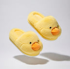 Cute Duck Plush Slippers Soft Animal Slippers Warm Cozy Indoor House Shoes Fluffy Winter Slippers