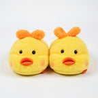 Yellow Duck Slippers Cute Plush Animal Slippers Soft Warm Cozy Indoor House Shoes