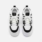 SoftSlipsy Women's Panda Platform Sneakers: Chunky Sole, Korean Style Trainers
