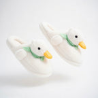 Cozy Plush Duck Slippers: Soft Warm Winter House Shoes | SoftSlipsy