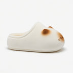 Plush Cat Slippers | Cozy Warm Winter House Shoes for Women | SoftSlipsy