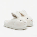 Plush Bunny Rabbit Slippers | Cozy Winter Indoor Home Shoes | SoftSlipsy