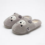 Seal Plush Slippers | Cozy Cartoon Animal Indoor Home Shoes | SoftSlipsy