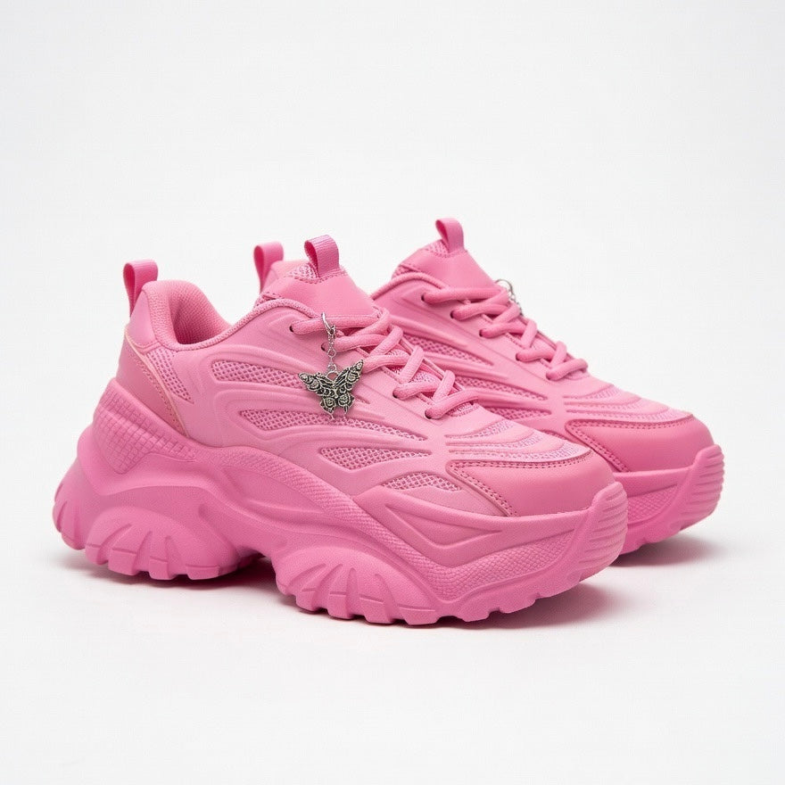 SoftSlipsy Chunky Platform Sneakers Women | Lightweight Breathable Casual Trainers