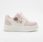 SoftSlipsy Kawaii Cat Platform Sneakers Women | Fish Detail Chunky Trainers, Casual Shoes