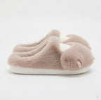 Plush Cat Paw Slippers | Soft Fluffy Indoor House Shoes, Cozy Winter Warmth | SoftSlipsy