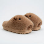 Viral Capybara Plush Slippers | Soft Cozy Winter Indoor Shoes | SoftSlipsy