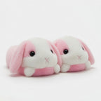 Plush Bunny Slippers | Soft Cozy Indoor Winter Shoes | SoftSlipsy