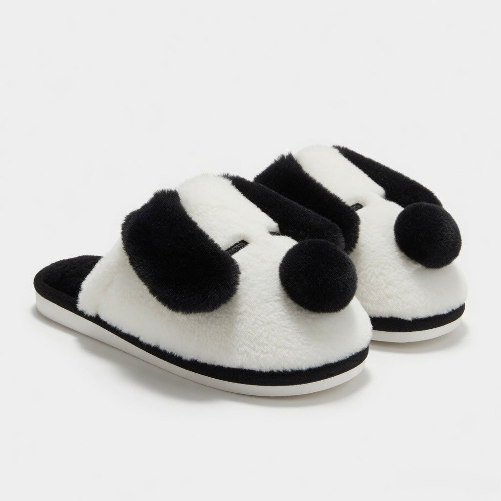 Plush Dog Slippers | Cozy Puppy Animal House Shoes, Winter Warmth | SoftSlipsy
