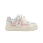 SoftSlipsy Pink Cat Platform Sneakers – Cute Chunky Sneakers Women