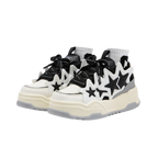 SoftSlipsy Black Star Platform Sneakers – Chunky Sneakers Women