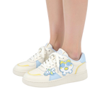SoftSlipsy Blue Cat Platform Sneakers – Cute Chunky Sneakers Women