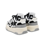 SoftSlipsy Black Star Platform Sneakers – Chunky Sneakers Women