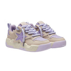 SoftSlipsy Star Platform Sneakers – Pastel Chunky Y2K Shoes, Cute Height Boost Sneakers