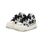 SoftSlipsy Black Star Platform Sneakers – Chunky Sneakers Women