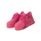 SoftSlipsy Pink Star Platform Sneakers Chunky Y2K Streetwear Trainers Women Fashion Shoes
