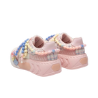 SoftSlipsy Pink Pastel Platform Sneakers – Cute Chunky Sneakers Women