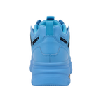 SoftSlipsy Sky Blue Star Platform Sneakers – Chunky Y2K Height Boost Shoes