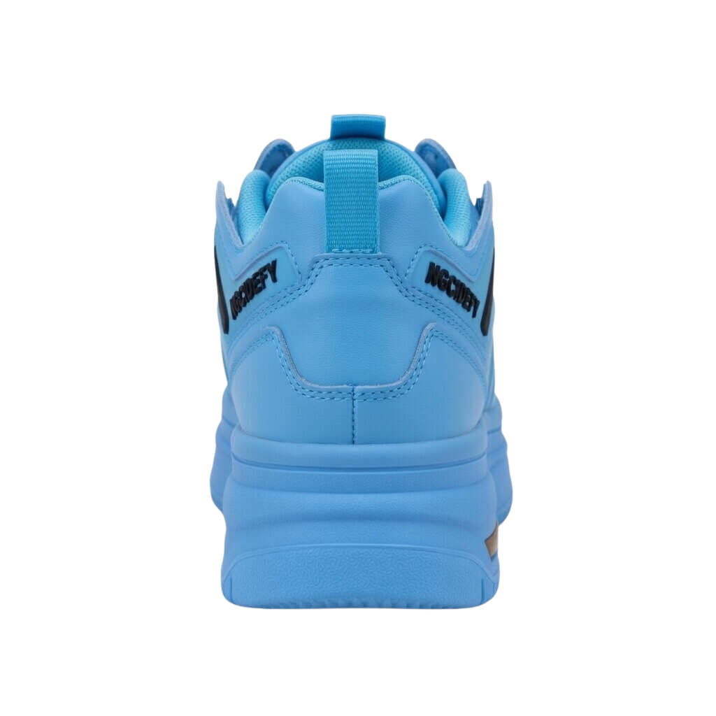 SoftSlipsy Sky Blue Star Platform Sneakers – Chunky Y2K Height Boost Shoes