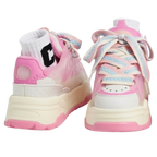 SoftSlipsy Pink Platform Sneakers – Women Chunky Sneakers